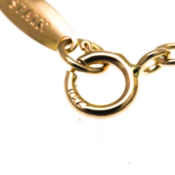 TIFFANY 18k Gold Diamond Charm Bracelet - Picture 9 of 14